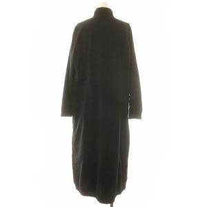 HIROKO BIS Wジップハイネックコート アウター ブルゾン フロントジップ 11 L 黒 ブラック /YQ OS