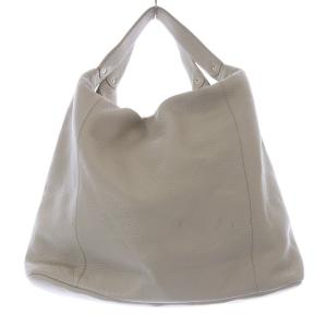 FURLA レザー ハンドバッグ トートバッグ べージュ /SR3
