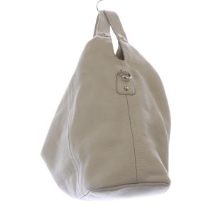 FURLA レザー ハンドバッグ トートバッグ べージュ /SR3