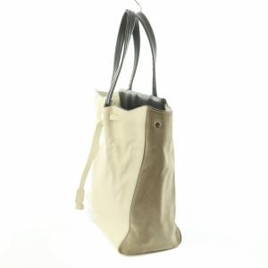 FURLA トートバッグ レザー スウェード バイカラー OS