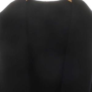 ANAYI リバーシャルムフードコート アウター ロング 36 濃紺 ダークネイビー /DO OS