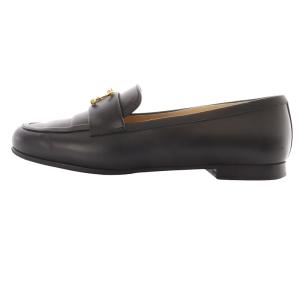 CHANEL ココマーク フェイクパール モチーフ ローファー 36C 23cm ブラック