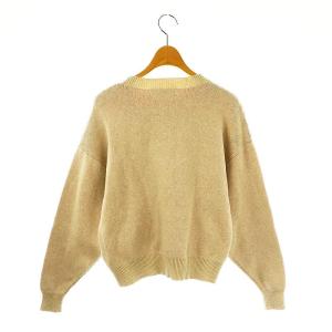 Hysteric 24SS SAD SONG プルオーバー ニット セーター F ベージュ /AT OS
