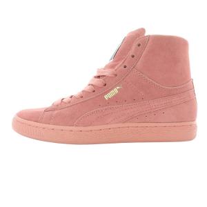 スエード ミッドカット スニーカー 23cm ピンク 355460-07 /SR6