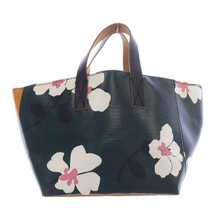 MARNI PVC 総柄 ハンドバッグ トートバッグ マルチカラー