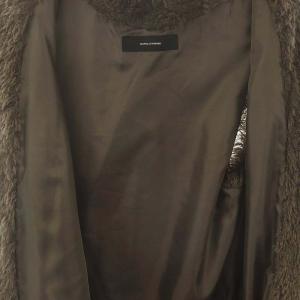 JOURNAL STANDARD エコファーベスト ロング カーキ /HK OS