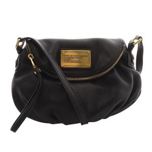 リ エディション ナターシャバッグ ショルダーバッグ レザー 黒 ブラック