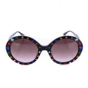 kate spade new york ザヤ サングラス グラデーション ラインストーン 55?22 140 黒 ブラック /DK OF