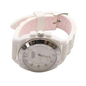 COACH 腕時計 ca.43.7.29.0501 ボーイフレンド クオーツ ホワイト /YO29
