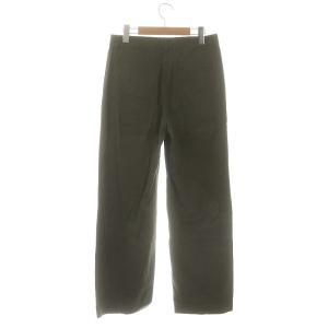 Theory 24SS Patton PD CL Trouser T パンツ ワイド ストレッチ 2 カーキ