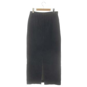 Theory 24SS Drape Denim Maxi Trouser SK D スカート デニム ロング タイト スリット 25 紺