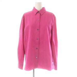 23SS TRACEABLE WOOL NEW STRAIGHT SH シャツ 長袖 S ピンク /HK