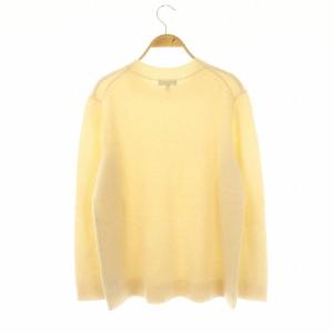 Theory CASHMERE SOLID CREW ニット セーター 長袖 カシミヤ S オフホワイト /HK OS