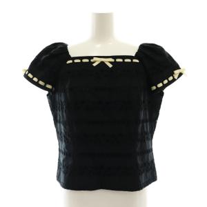 M'S GRACY セットアップ カットソー 台形スカート 40 38 黒 アイボリー