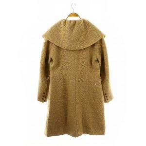 MUVEIL 23AW フラワー刺繍コート 40 ベージュ