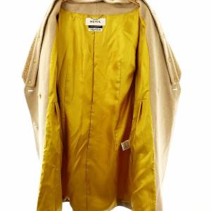 MUVEIL 23AW フラワー刺繍コート 40 ベージュ