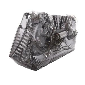 Mame Kurogouchi Vinyl Chloride Clutch Bag クラッチバッグ セカンドバッグ グレー