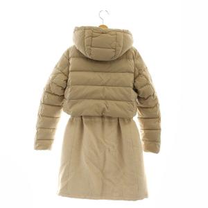 HERNO CA0246D ダウンドッキングコート アルパカ 40 ベージュ