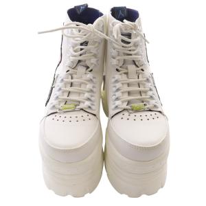 YOSUKE 30周年 ワッペン付き 厚底スニーカー 24cm 白 ホワイト 2601142 /SR29