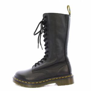 Dr.Martens ロングブーツ 1B99 Virginia Leather Boots 14H UK4 23cm ブラック 11820008