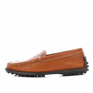 TOD'S ローファー レザーシューズ 35 22cm ブラウン /TK OF