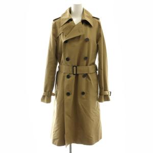 ライナー付きトレンチコート アウター ロング ベルト付き 3 カーキベージュ
