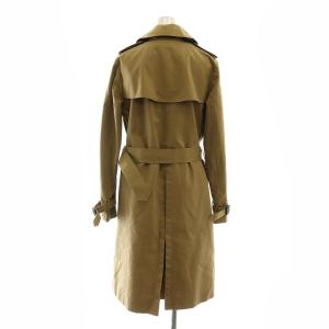 HYKE ライナー付きトレンチコート アウター ロング ベルト付き 3 カーキベージュ