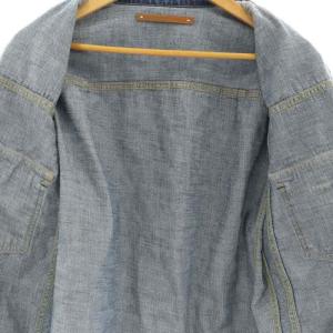 Scye サイ セルビッチデニム ユーズドウォッシュジャケット Gジャン ジージャン 40 M インディゴブルー 5724-63519