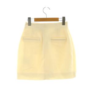 CELFORD 24AW フォルムミニスカートタイトスカート 36 オフホワイト /DF OS SH
