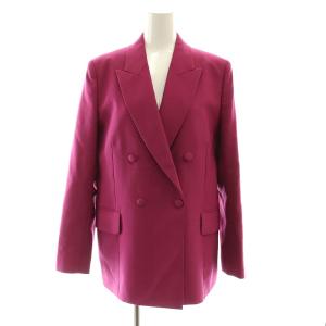 PAUL SMITH セットアップ 上下 ウール モヘヤ スーツ ダブルボタンジャケット テーラード パンツ ストレート 40