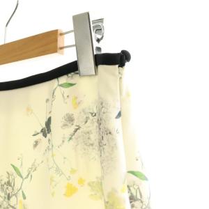 Mame Kurogouchi Flower Printed skirt スカート ロング フレア フラワープリント 1 S オフホワイト マルチカラー MM20PS-SK703