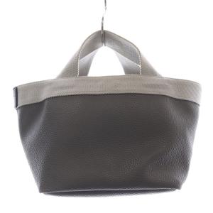 Hervé Chapelier リュクス舟型トートS バッグ グレー 701GP