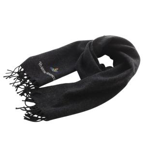 オーブ フリンジ マフラー グレー