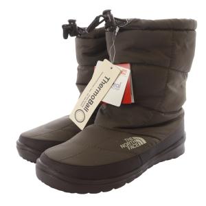THE NORTH FACE W NUPTSE BOOTIE WP ブーツ 24cm 茶色 ブラウン NFW01269