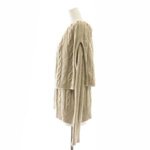 René オフショルダーニット セーター ウール ベージュ /MI OS