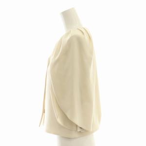 Diagram GRACE CONTINENTAL 24AW ケープスリーブトップ ブラウス クロップド 36 生成 キナリ /DF OS