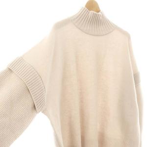 Diagram GRACE CONTINENTAL 24AW ニット セーター 長袖 ハイネック 36 グレージュ