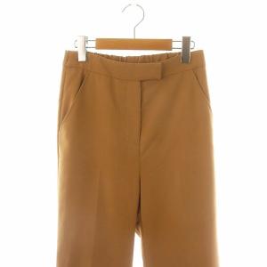 Diagram GRACE CONTINENTAL ダブルクロスフレアパンツ スラックス 36 キャメル