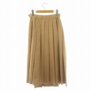 Diagram GRACE CONTINENTAL 23AW プリーツレイヤードスカート ロング 36 ベージュ