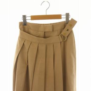 Diagram GRACE CONTINENTAL 23AW プリーツレイヤードスカート ロング 36 ベージュ