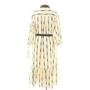 Grace Class 23AW ノクターンモチーフシャツワンピース 36 アイボリー ブラック