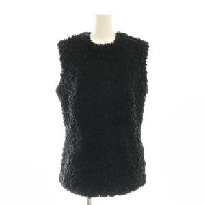 カーリームートンジレベスト F ブラック