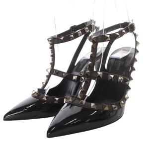 VALENTINO GARAVANI NOIR パンプス ロックスタッズ 35.5 ブラック