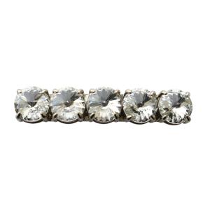 Crystal Embellished Hair Slide バレッタ 髪留め ヘアアクセサリー ビジュー