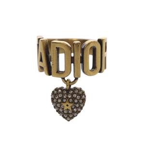 JADIOR ドロップ ハート 指輪 リング 12号 ゴールド色 /YO17 OH