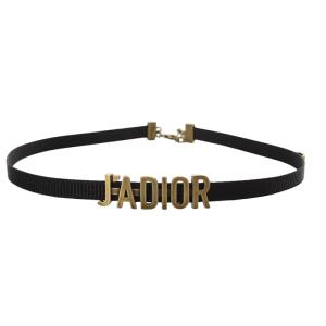 JADIOR チョーカー リボン グログラン ブラック /YO18 OH