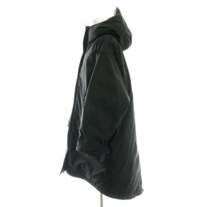 Spick&Span 23AW 撥水フーデッドダウンコート 36 ブラック