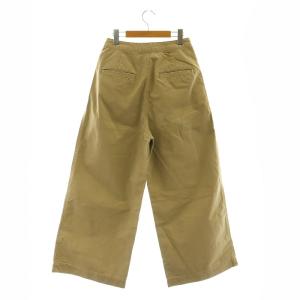 Plage 24SS chino tuck パンツ チノパン ワイドパンツ 38 ベージュ /DF OS