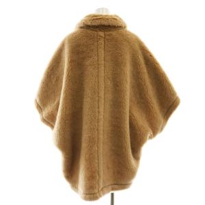 Max Mara テディベアケープコート 165/88A ベージュ