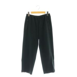 AD2020 ダンボールニットジップパンツ M 黒 /MI OS